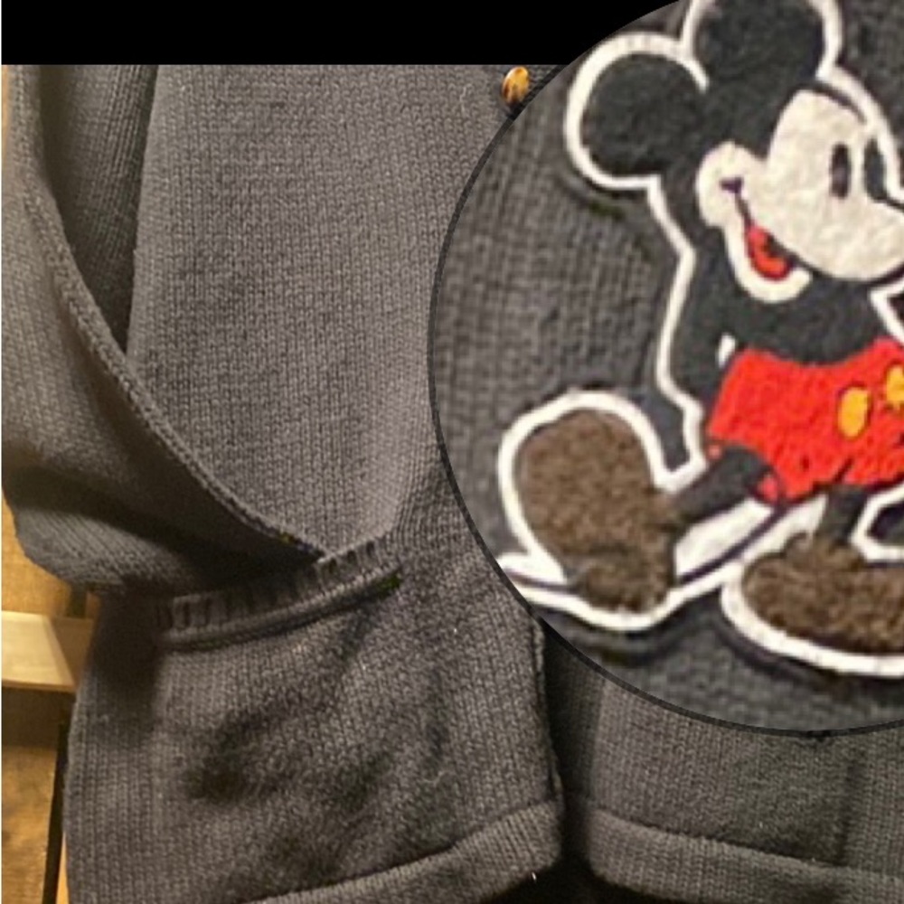 COPY - mickey mouse cardigan 100%cotton